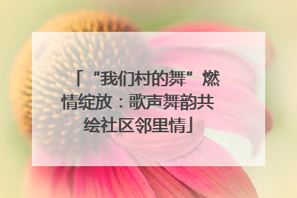 “我们村的舞”燃情绽放：歌声舞韵共绘社区邻里情
