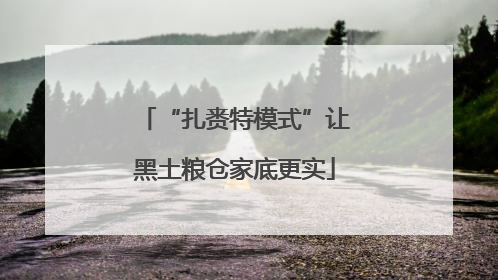 “扎赉特模式”让黑土粮仓家底更实