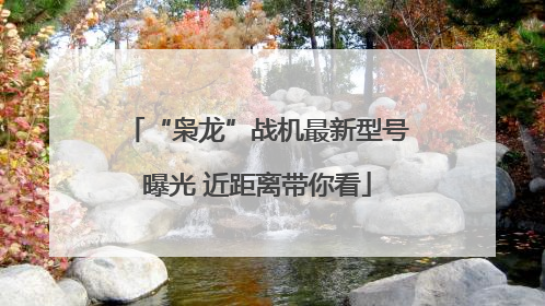 “枭龙”战机最新型号曝光 近距离带你看