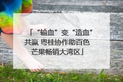 “输血”变“造血”共赢 粤桂协作助百色芒果畅销大湾区