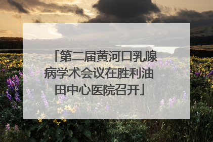 第二届黄河口乳腺病学术会议在胜利油田中心医院召开