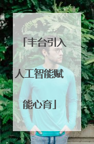 丰台引入人工智能赋能心育