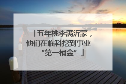 五年桃李满沂蒙，他们在临科挖到事业“第一桶金”