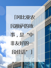 冈比亚农民穆萨的故事，是“中非友好的一段佳话”