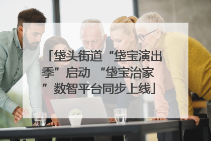 垡头街道“垡宝演出季”启动 “垡宝治家”数智平台同步上线