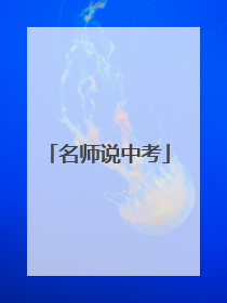 名师说中考