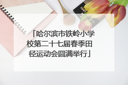 哈尔滨市铁岭小学校第二十七届春季田径运动会圆满举行