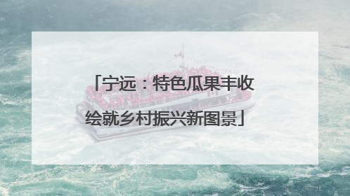 宁远：特色瓜果丰收绘就乡村振兴新图景