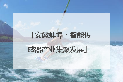 安徽蚌埠：智能传感器产业集聚发展