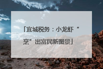 宜城税务：小龙虾“烹”出富民新图景