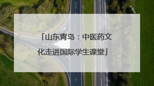 山东青岛：中医药文化走进国际学生课堂