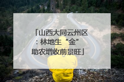 山西大同云州区：林地生“金” 助农增收前景旺