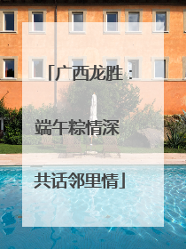 广西龙胜：端午粽情深 共话邻里情