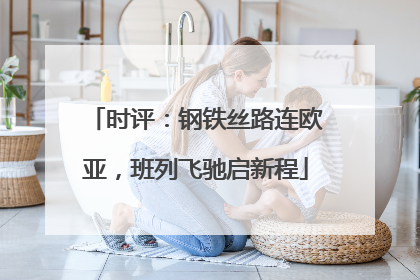 时评：钢铁丝路连欧亚，班列飞驰启新程