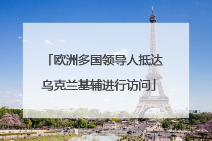 欧洲多国领导人抵达乌克兰基辅进行访问