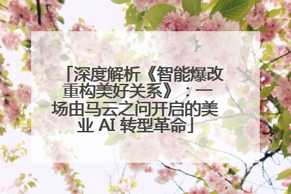 深度解析《智能爆改 重构美好关系》：一场由马云之问开启的美业 AI 转型革命