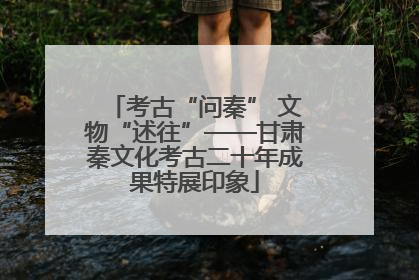 考古“问秦” 文物“述往”——甘肃秦文化考古二十年成果特展印象