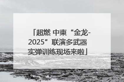 超燃 中柬“金龙-2025”联演多武器实弹训练现场来啦