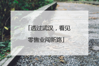 透过武汉，看见零售业闯新路