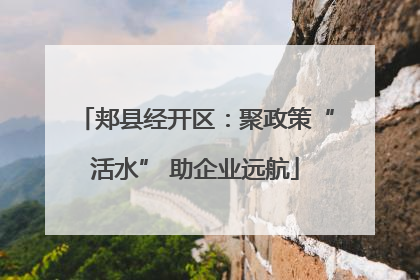 郏县经开区：聚政策“活水” 助企业远航