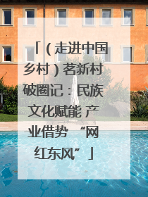 （走进中国乡村）茗新村破圈记：民族文化赋能 产业借势 “网红东风”