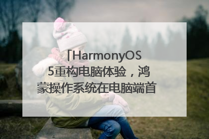 HarmonyOS 5重构电脑体验，鸿蒙操作系统在电脑端首次亮相丨新经济观察